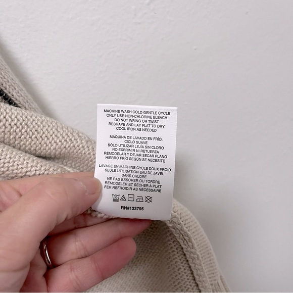 Alp n Rock Women’s Tan Organic Cotton Knit Vest Size XS - Picture 8 of 10